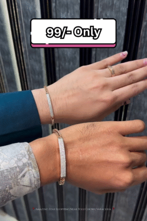 Unisex Dual-Tone Metal Bracelets