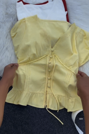 Women’s Vintage-Inspired Lace Detail Blouse