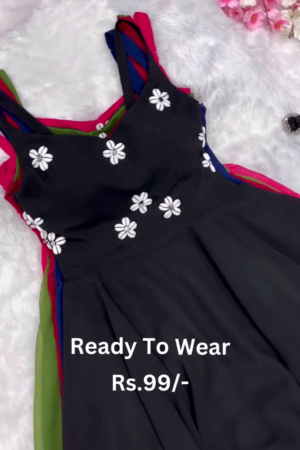 Midnight Bloom: Sleeveless Floral skater Dress